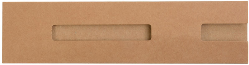 Confezione in cartoncino riciclato per una penna