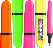Evidenziatori Bic Hightlight Flat