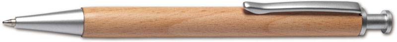 Penna legno e alluminio